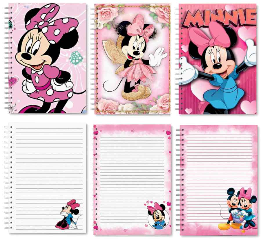 Caderno Minnie