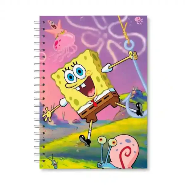 Caderno Bob Esponja