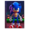 Caderno Sonic - Capa para Brochura - Arquivo digital - Image 2