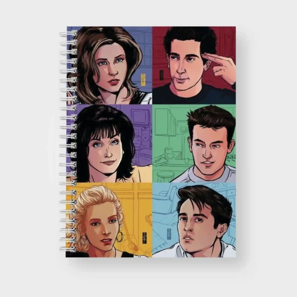 Caderno Friends - Arquivo Digital
