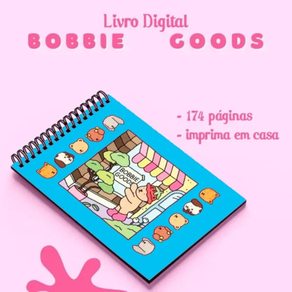 Bobbie Goods Capa Azul - Arquivo Digital para imprimir - 174 Paginas