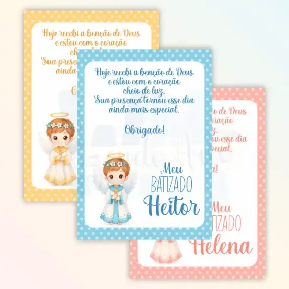 Card Terço Batizado