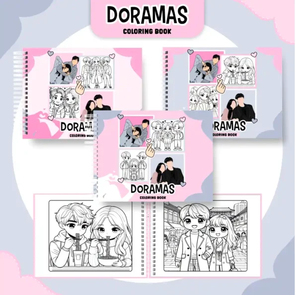 Livro de Colorir Doramas