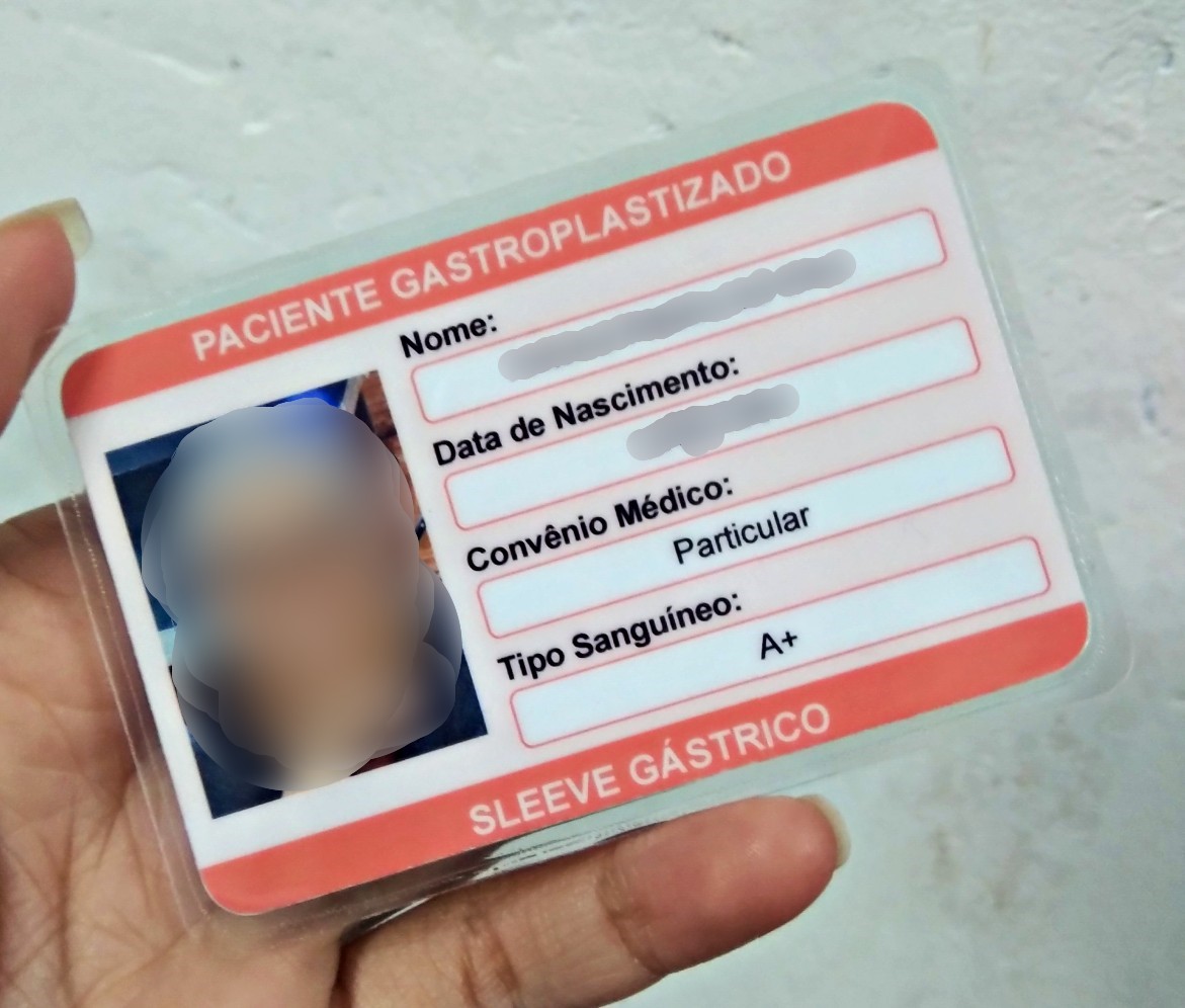 Carteirinha de Gastroplastizados