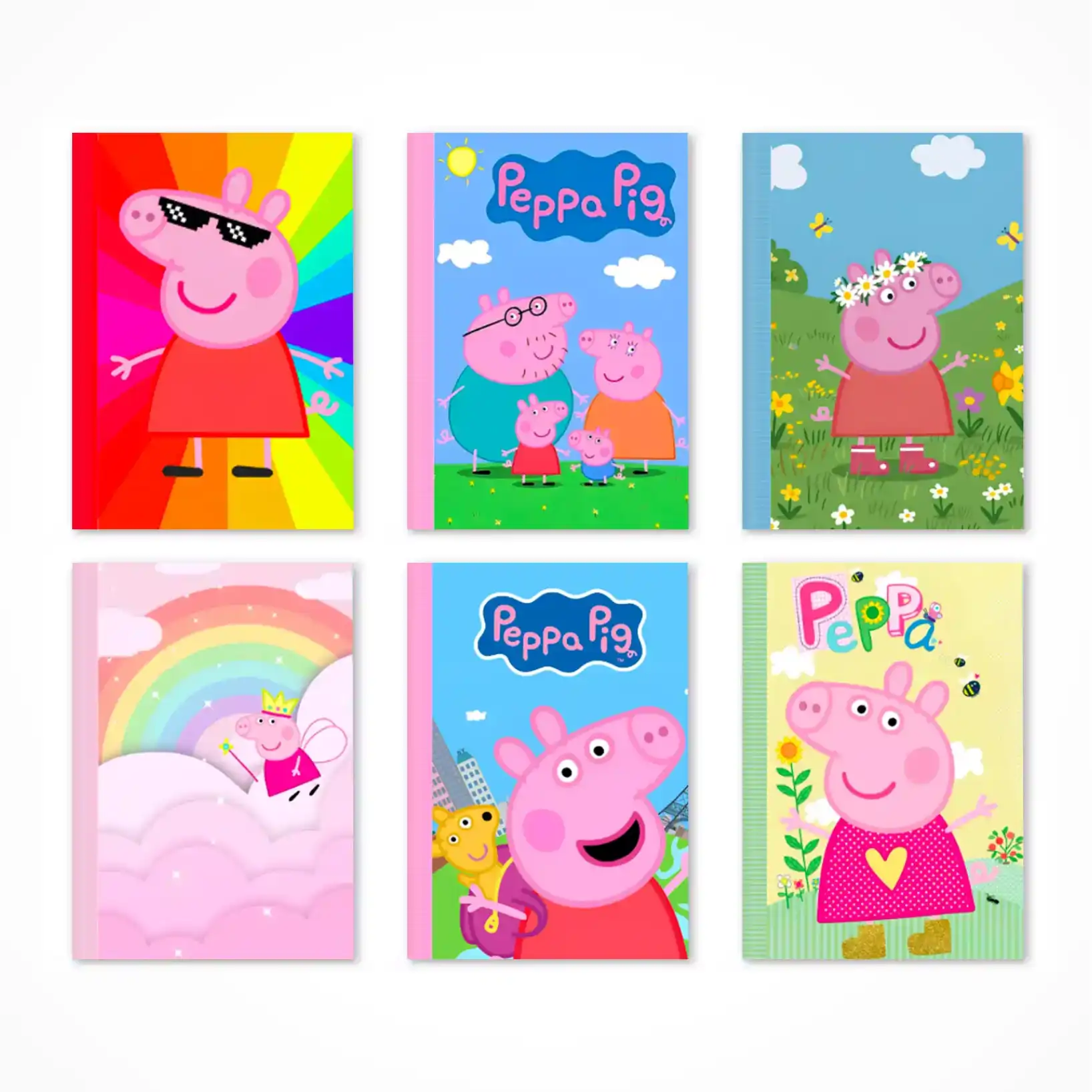 Capa Caderno Peppa Pig