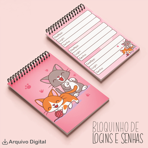 2 Bloquinho de Senha e Login - Arquivo Digital