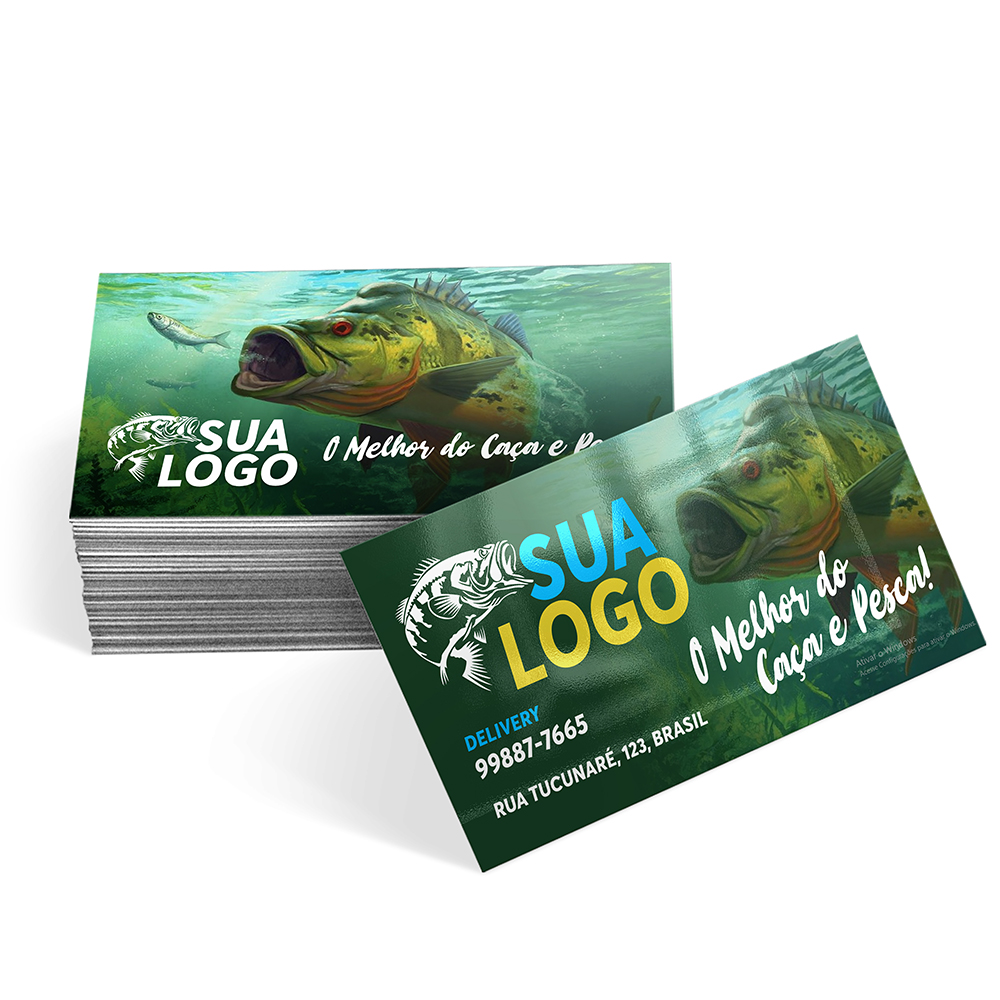 Cartão de visita personalizado
