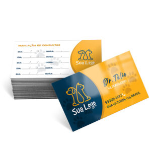 Cartão de visita personalizado