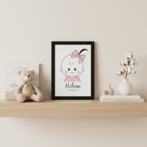 Primeira Mecha de Cabelo Bebê