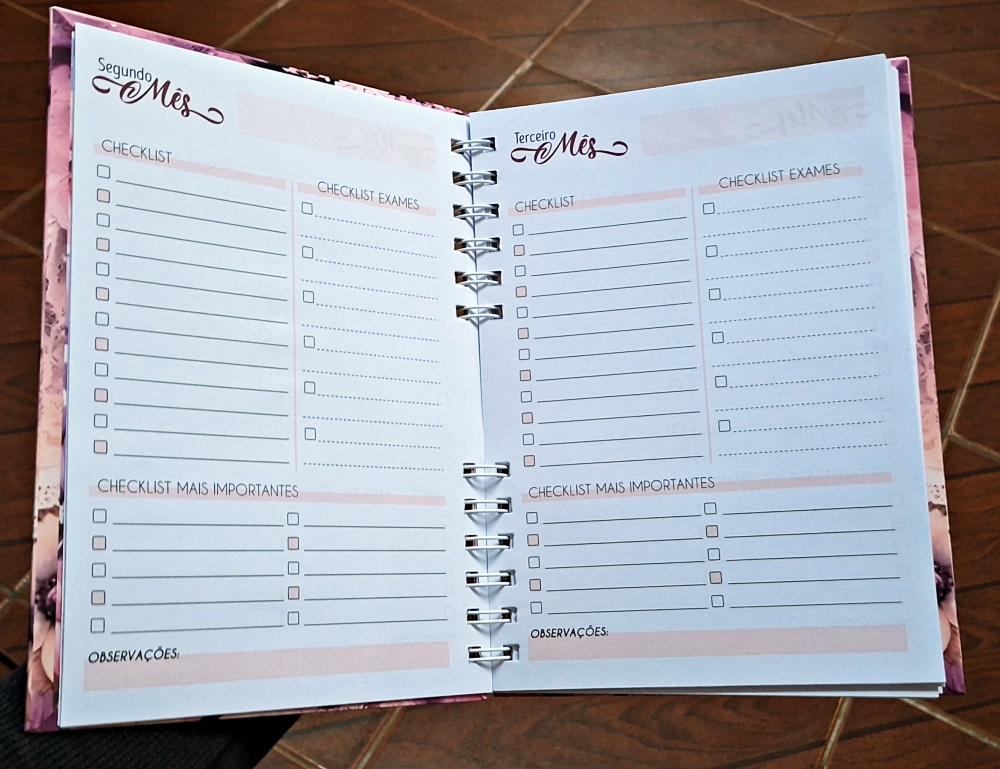 Caderneta Da Gestante Personalizada - Capa Dura - Image 3