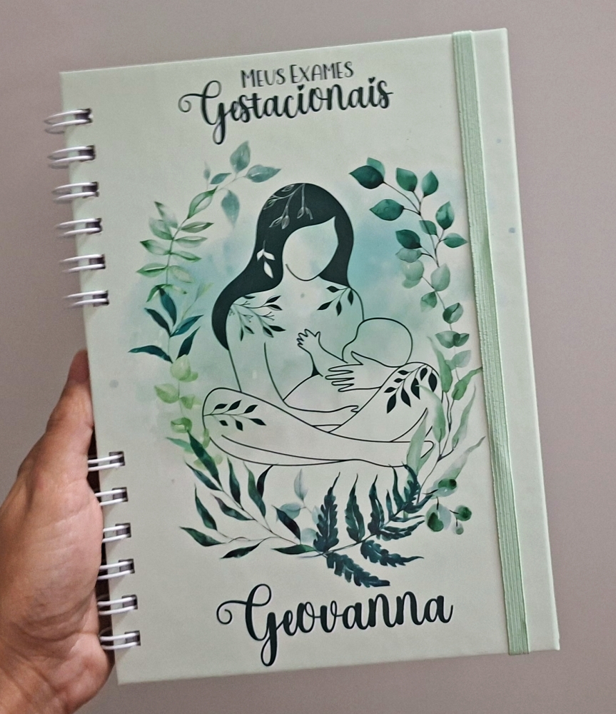 Caderneta Da Gestante Personalizada - Capa Dura - Image 5