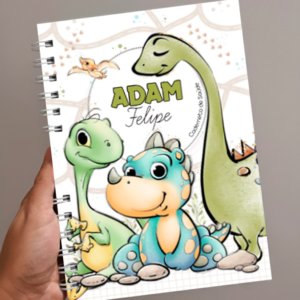 Arquivo Digital Caderneta de Vacina Dinossauro