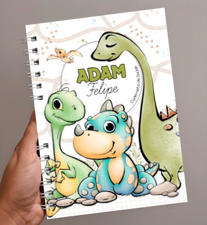 Arquivo Digital Caderneta de Vacina Dinossauro