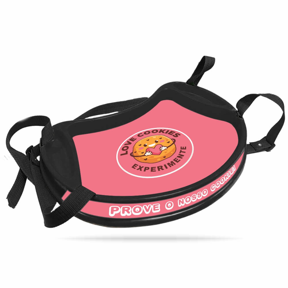 Bandeja de degustação, preta