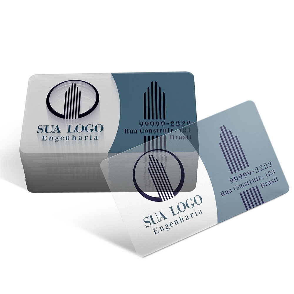 Cartão de Visita Translucido