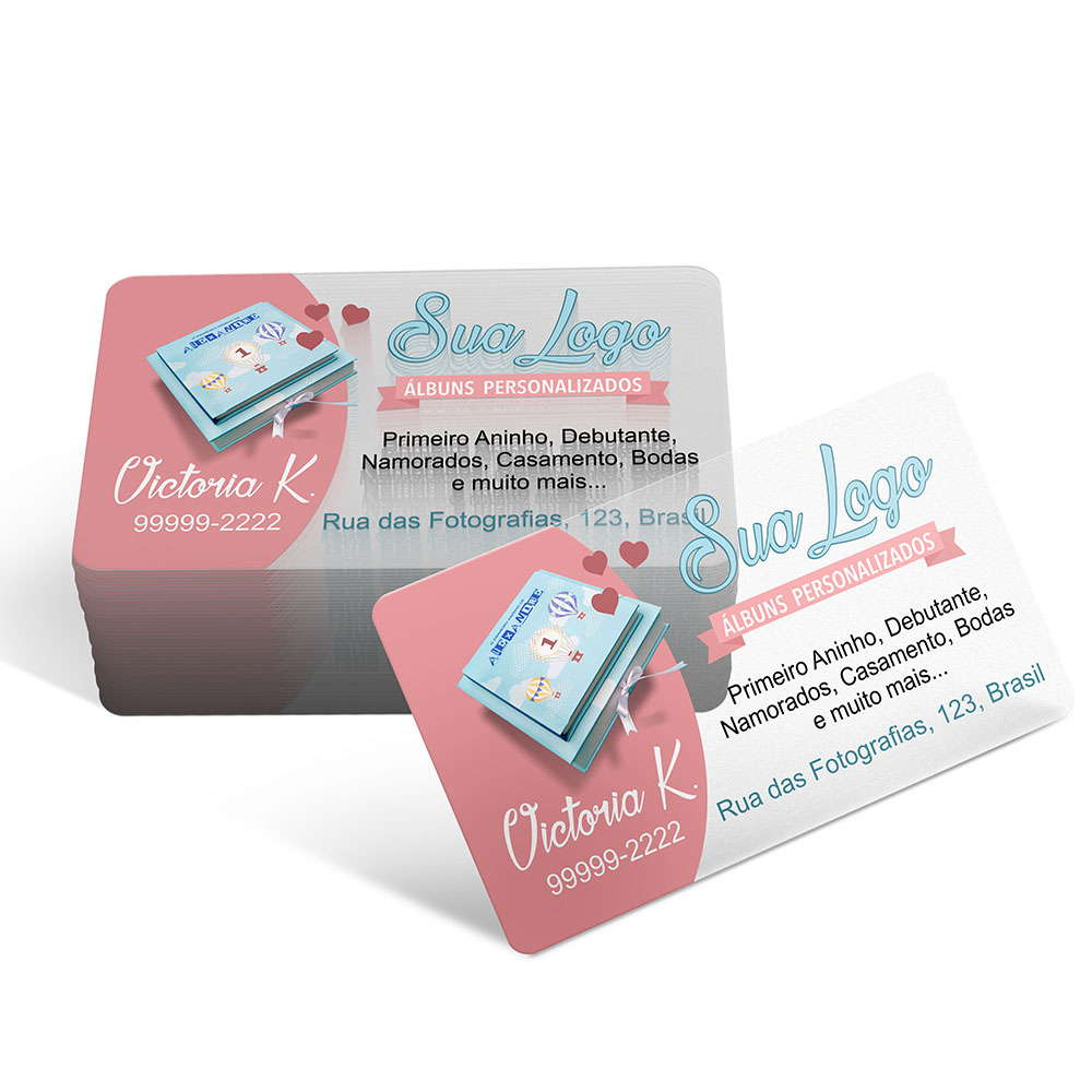 Cartão de Visita Translucido