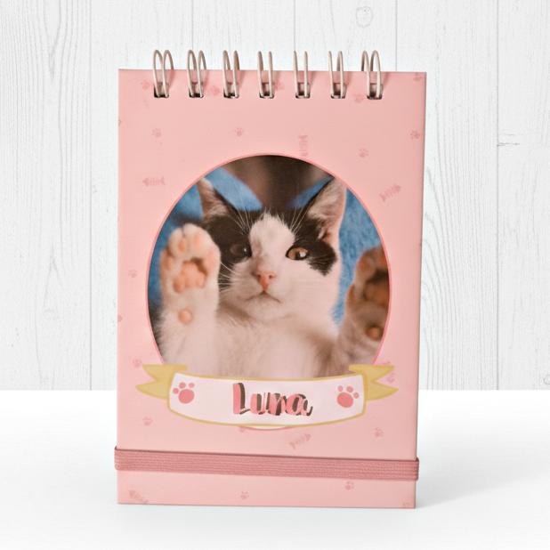 Caderneta Pet com foto