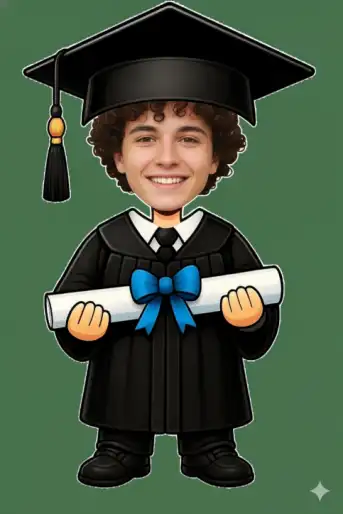 Boneco Formatura - Arquivo Digital