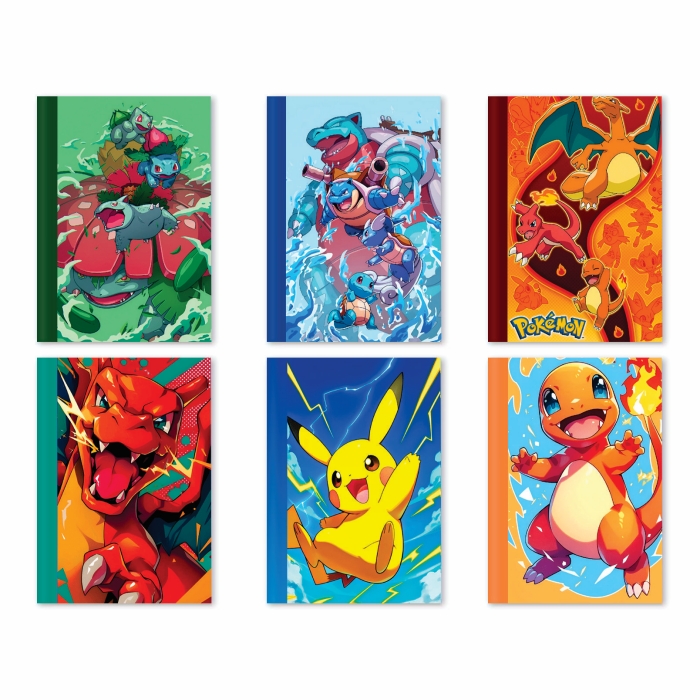 Capa de caderno Pokemon