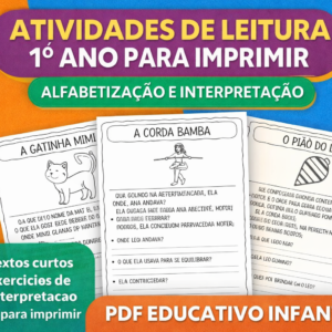 Atividades de Leitura 1º Ano