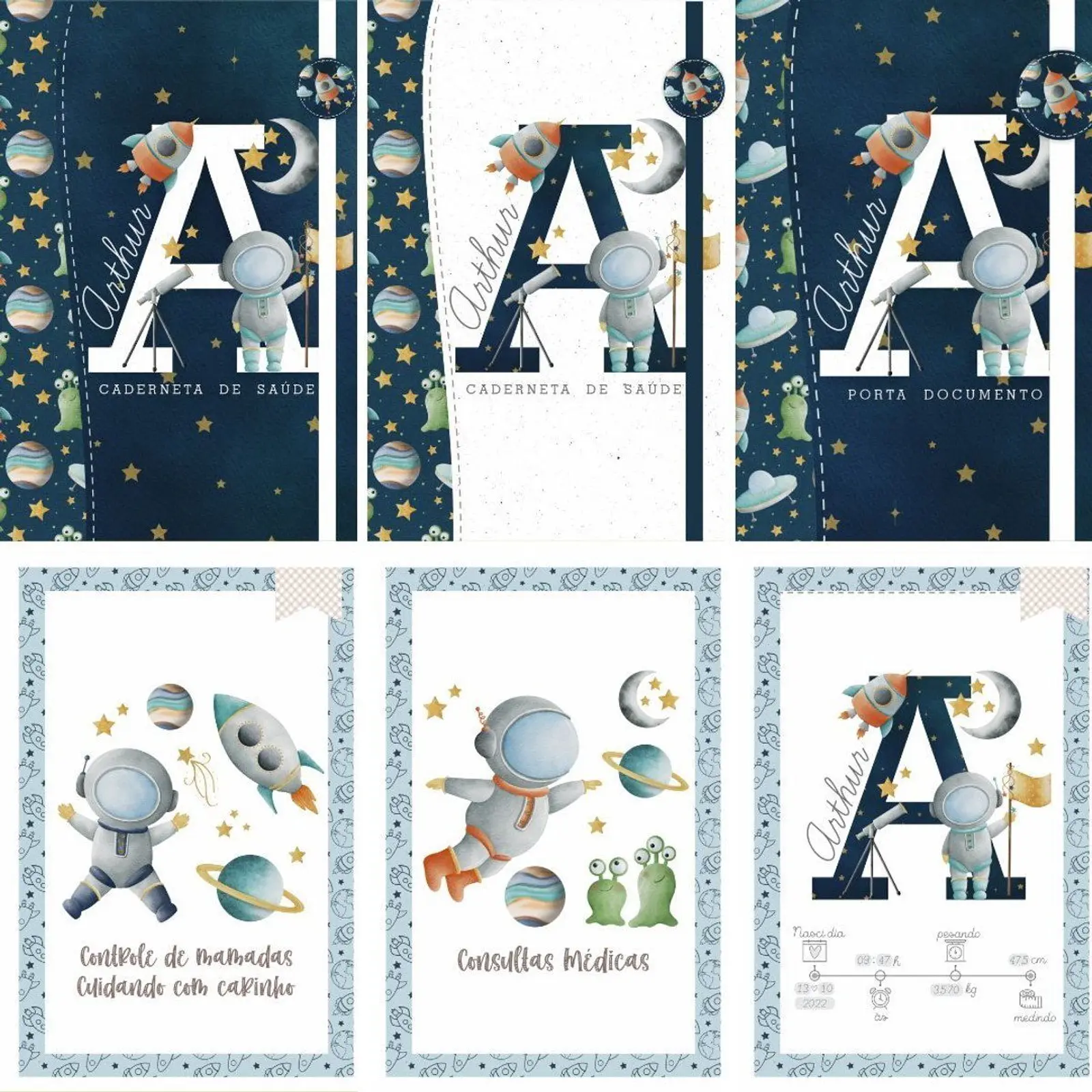 Livro do Bebê Astronauta