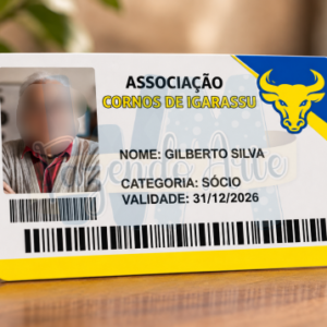 Carteirinha de socio corno